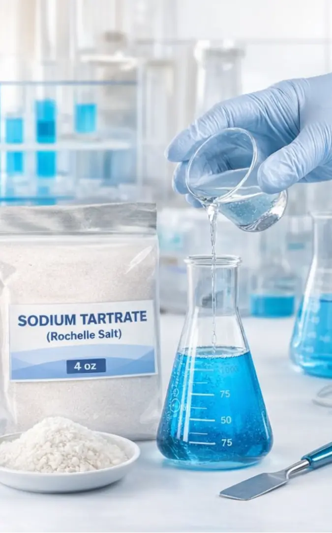 Sodium Tartrate (Rochelle Salt) – Laboratory & Electroplating Chemical