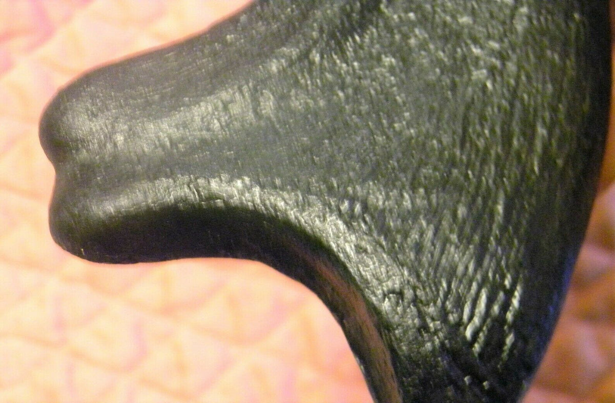 Utahraptor Claw Replica 9 Inches Long Black Resin Model
