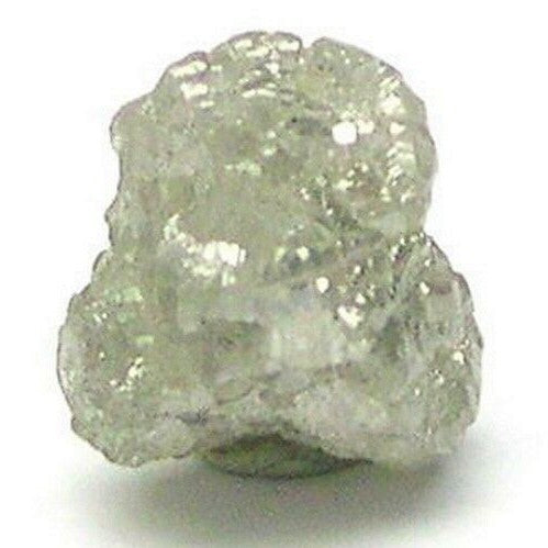 White Diamond Rough Facet Canadian 2 carats 8mm Raw