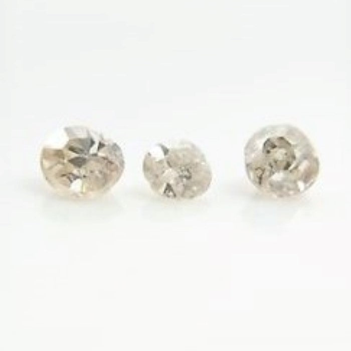 White Diamond Round Cut African 2.5mm Micro Sized