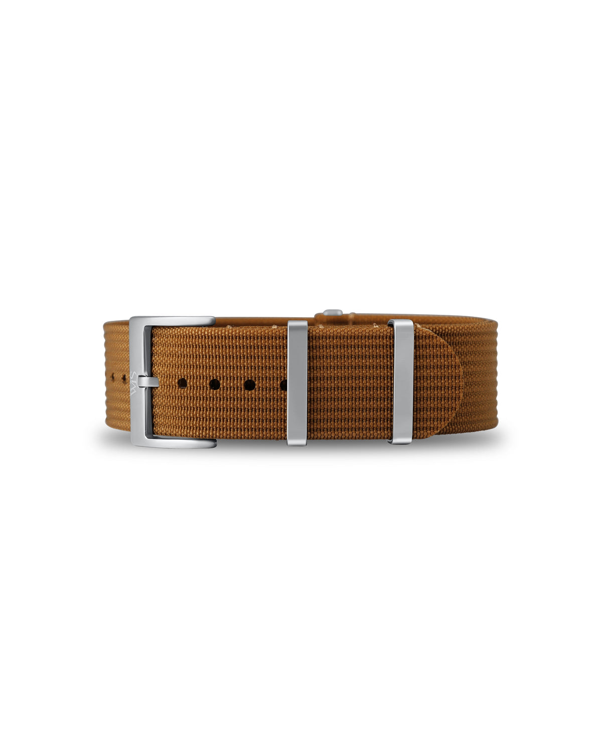 Woodland Brown Woven Nylon Strap 22mm