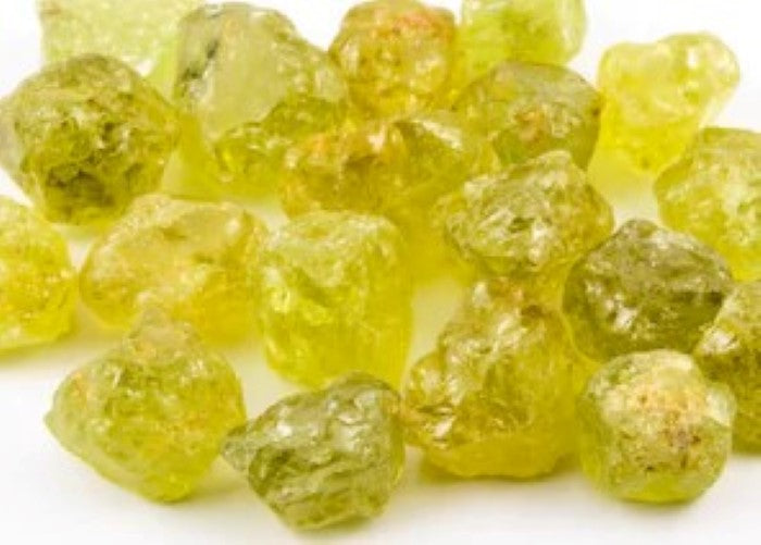 Yellow Garnet Rough Facet Mali 5 ct