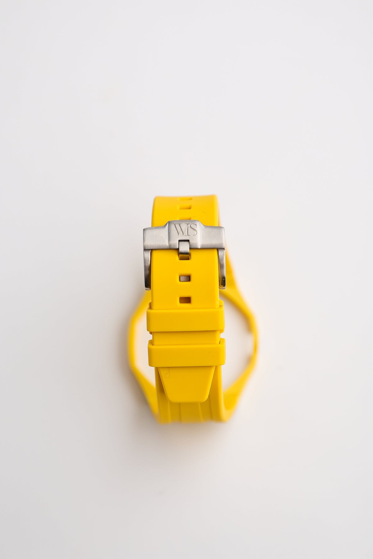 Rubber Strap & Case For AP x Swatch Royal Pop Rubber Strap - Lemon Yellow