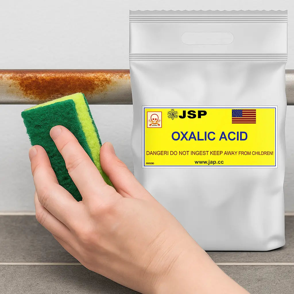 Oxalic Acid Powder – 2 lb Bag | Metal Cleaner, Rust Remover, and Refining Agent