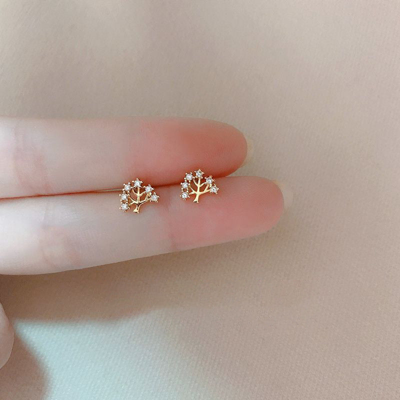 Korean-style High-end Hong Kong Style Vintage Earrings For Women