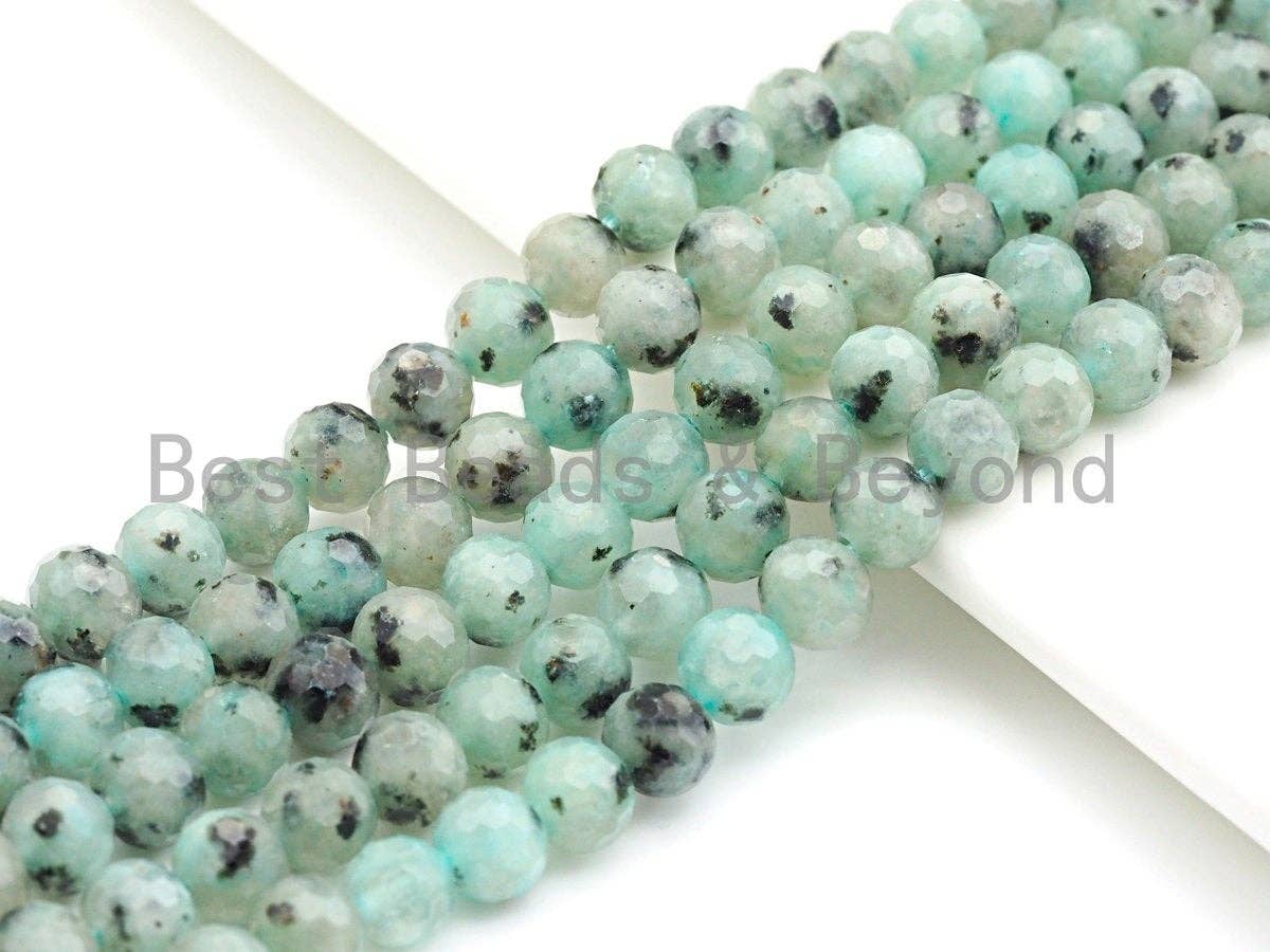 SPECIAL CUT Natural Blue Agate, 6MM/8MM/10MM/12MM, 15.5" Full strand, sku#U645