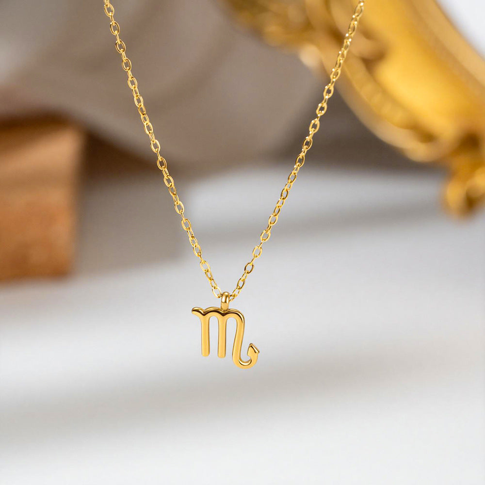 Titanium Steel Constellation Necklace That Wont Fade
