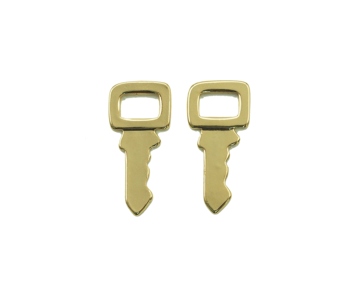 Gold Key Pendant, LD195