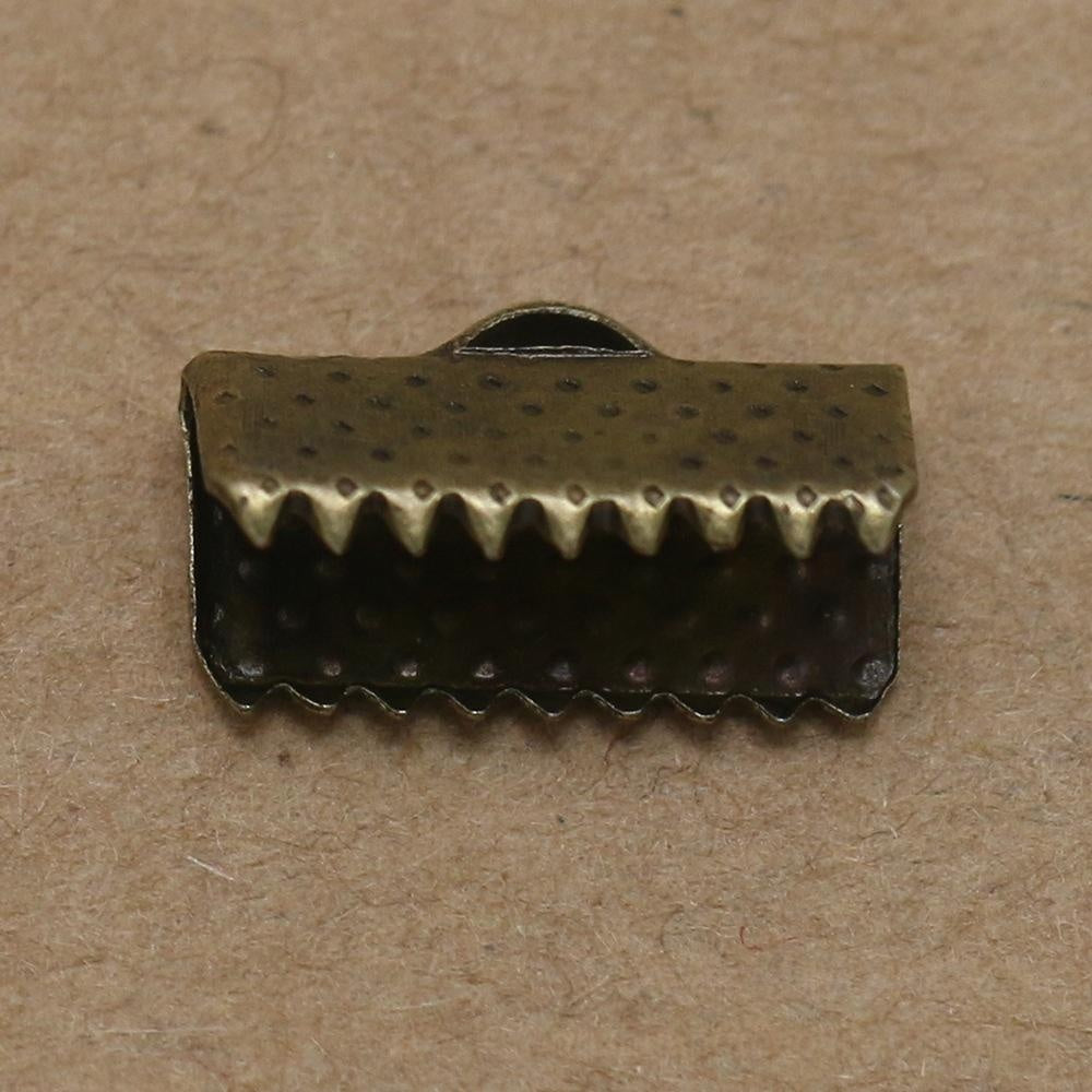Flat Wire Clip Leather Cord Buckle Jewelry Material Accessories