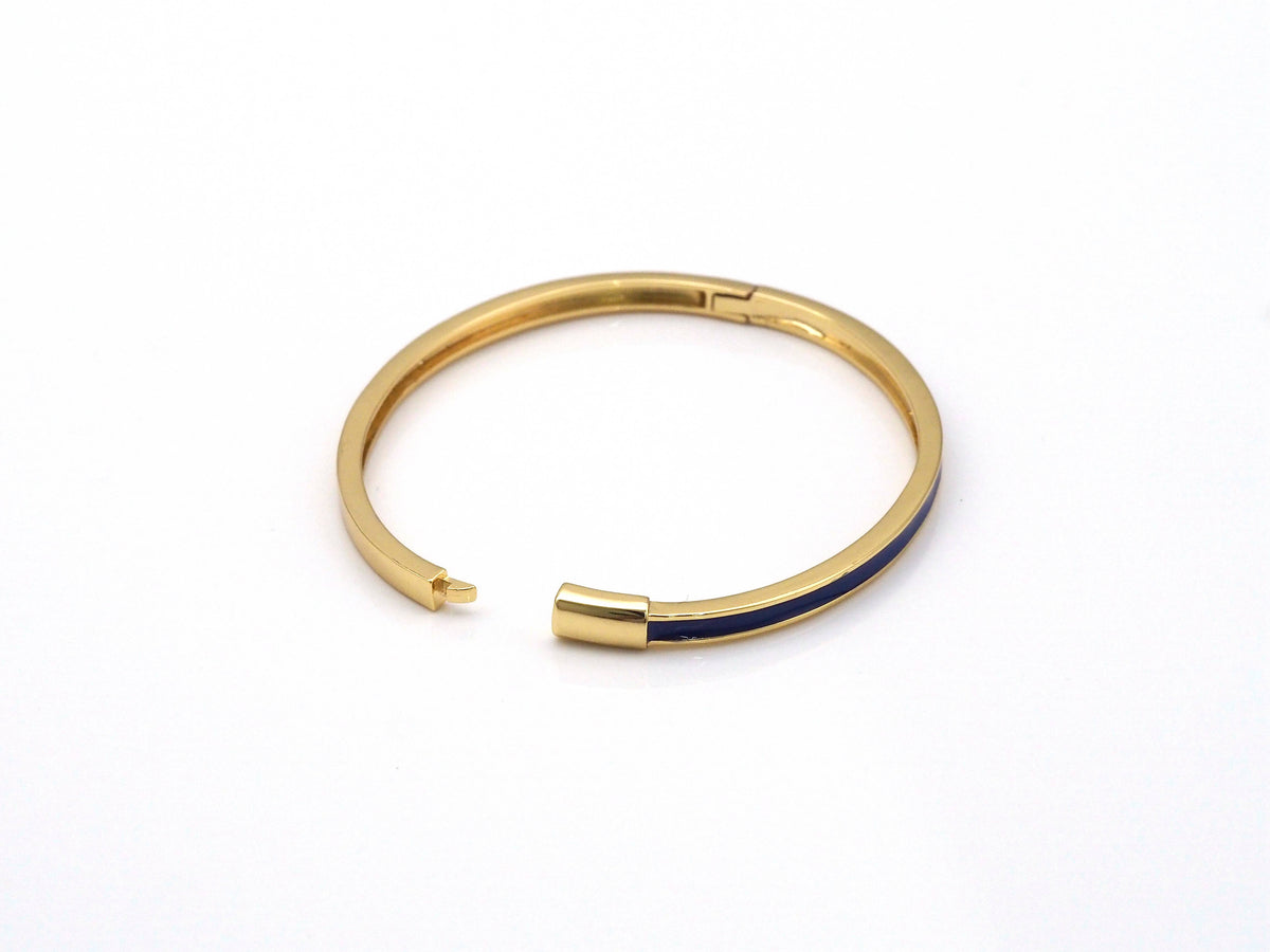 Thin Enamel Stackable Bracelet,X267