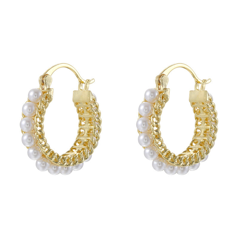 French-style Light-luxury Teardrop Earrings For Women