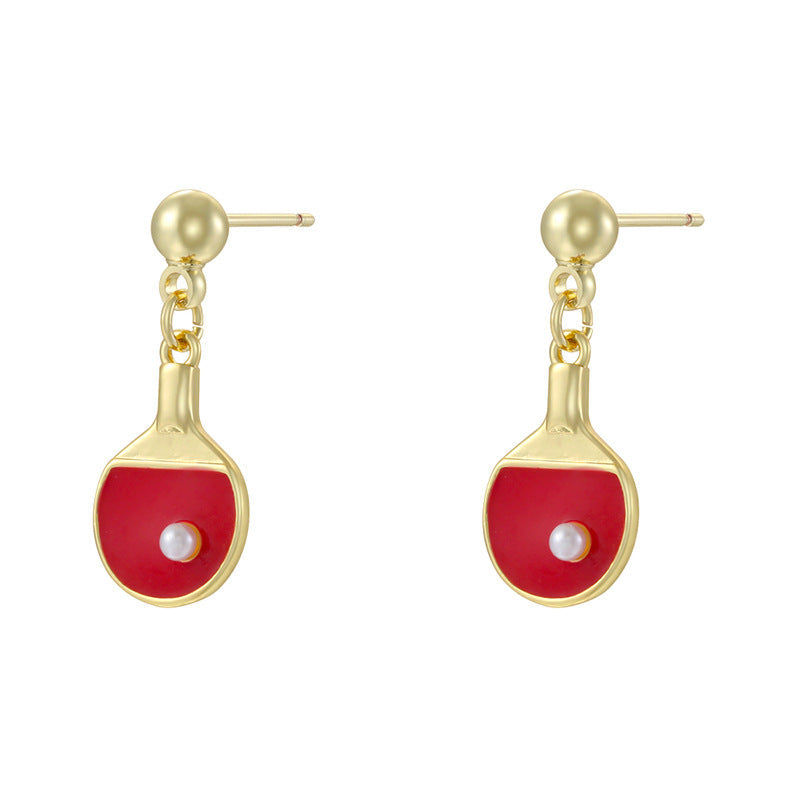 French-style Light-luxury Teardrop Earrings For Women