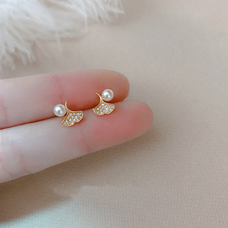 Korean-style High-end Hong Kong Style Vintage Earrings For Women
