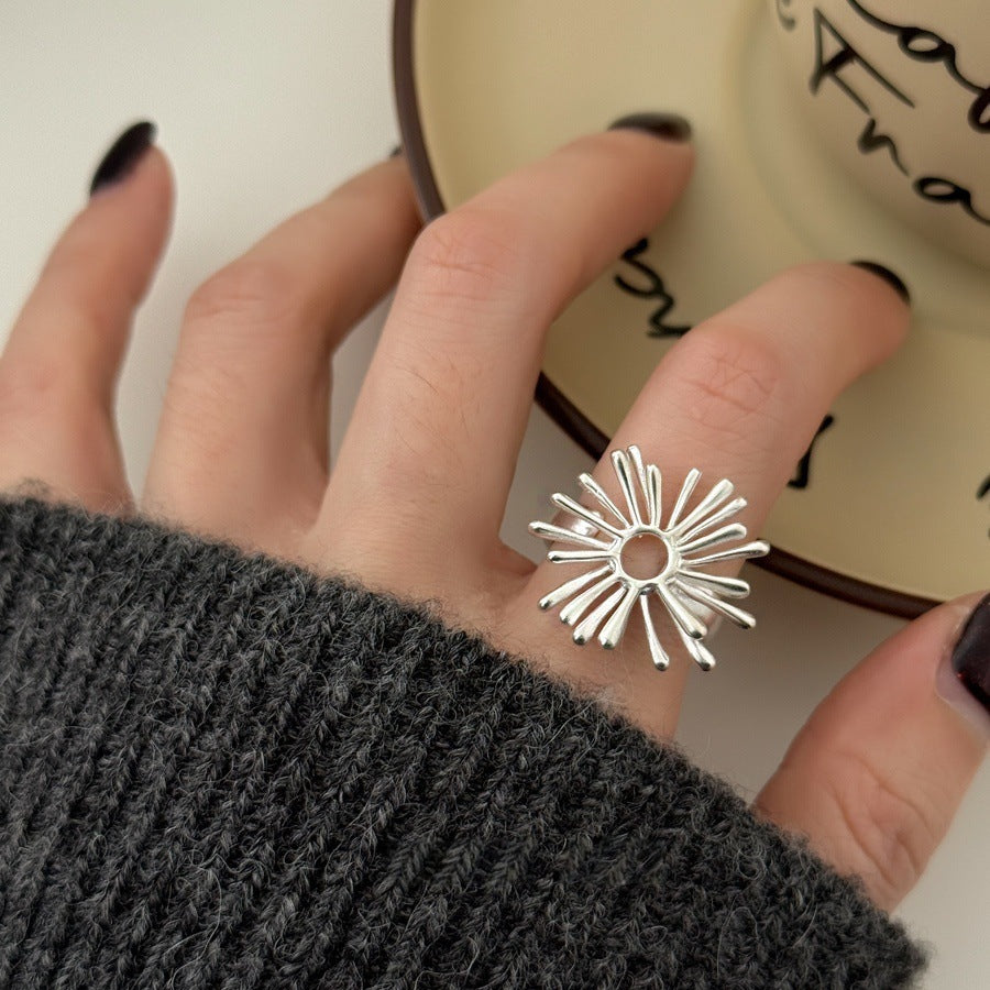 S925 Silver Women Rings, Unique Design Non-Fading Minimalist Jewelry