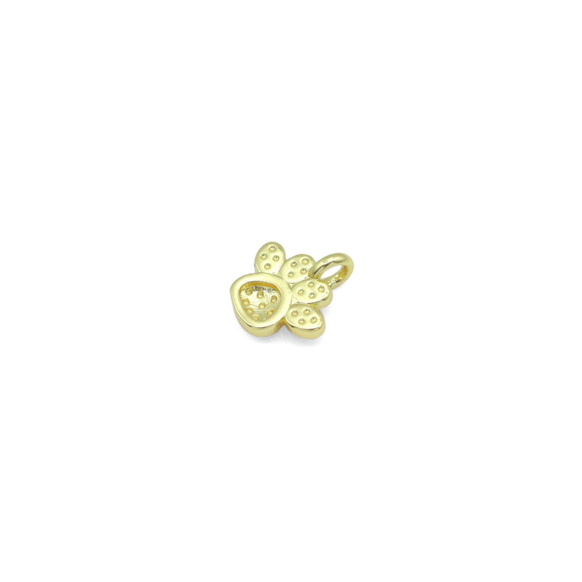 Hot Pink Enamel claw Charm Pendant, Sku#LK1081