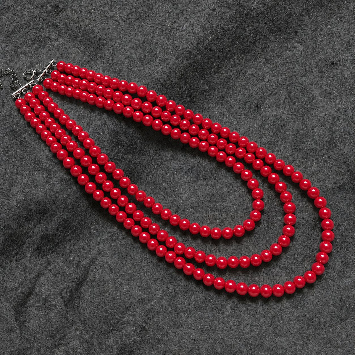 Three Or Four Multi-layer Glass Pearl Necklace Elegant Fashion Sweater Chain Dress Cheongsam Neck Chain Opera Clothing Accessories