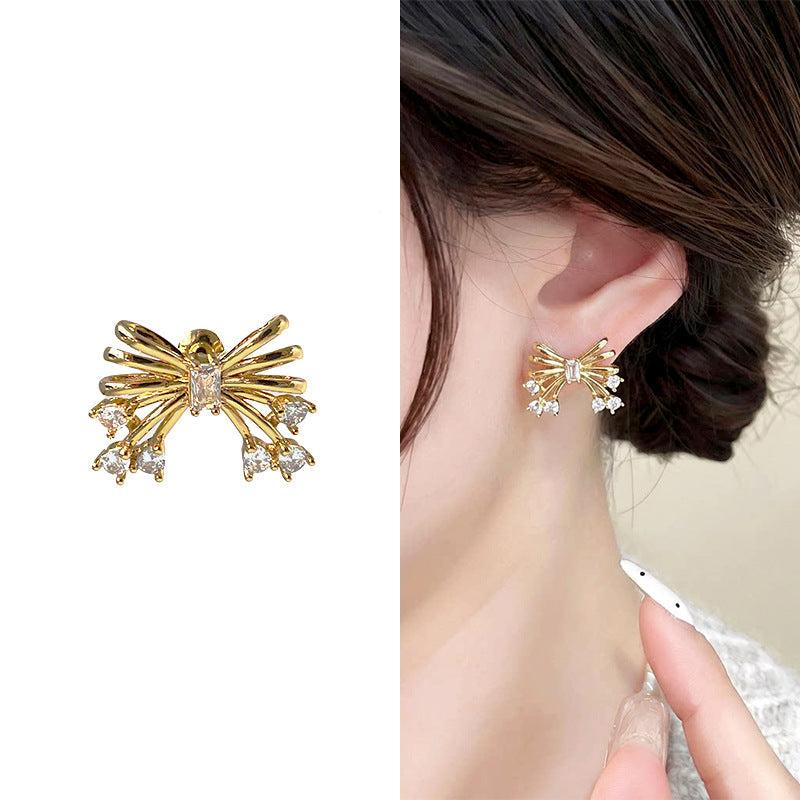Minimalist High-end Butterfly Stud Earrings