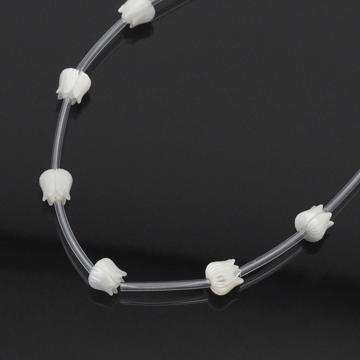 8mm Lilac White MOP Beads, Sku#T165