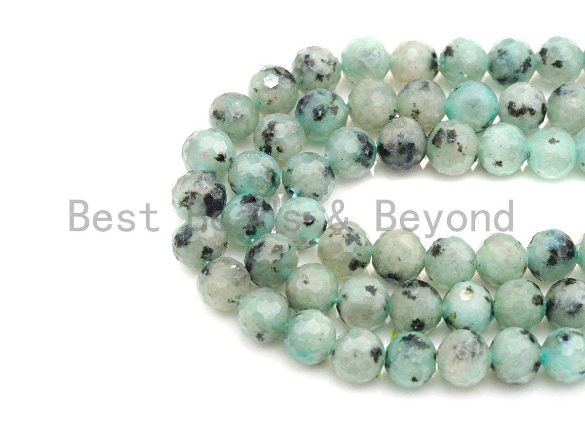 SPECIAL CUT Natural Blue Agate, 6MM/8MM/10MM/12MM, 15.5" Full strand, sku#U645