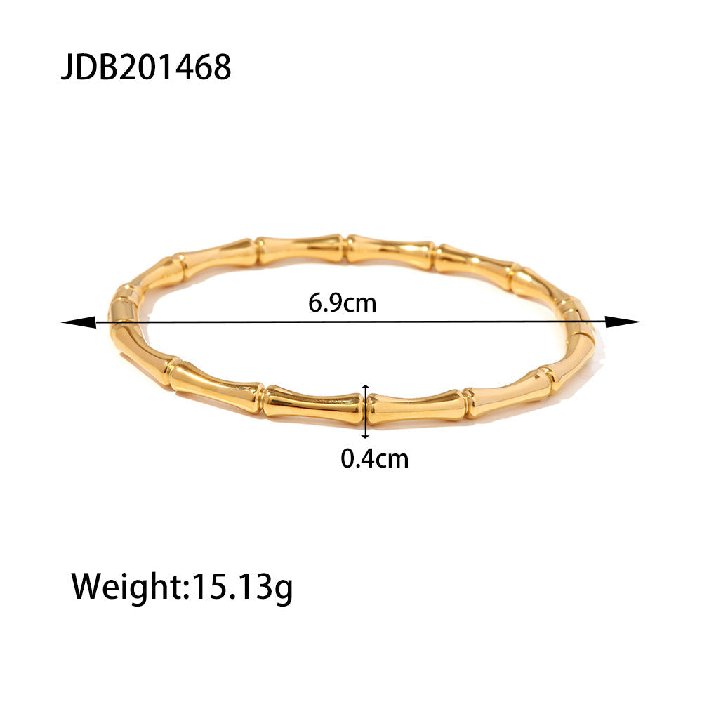 Stylish And Minimalist Stainless Steel Bracelet