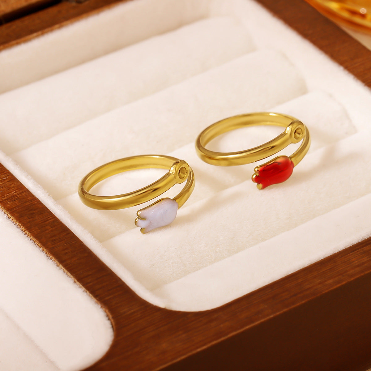 Simple & Unique Flower CZ Ring, Niche Design, Elegant & Personalized, Light Luxury, Exquisite, Versatile & Fashionable Stackable Ring