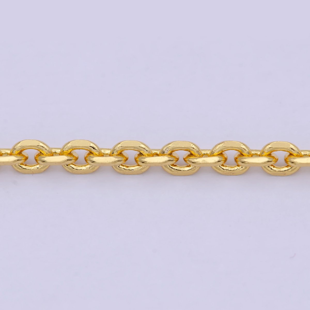 Cable Chain necklace, 24k gold filled chain Dainty gold filled chain, minimalist necklace 17.7 inch chain | WA-809 Clearance Pricing