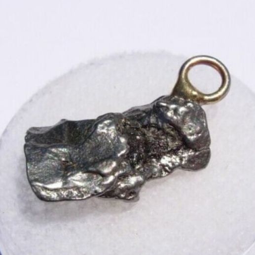 Campo del Cielo Necklace Pendant Jewelry Real Iron Meteorite Piece Small
