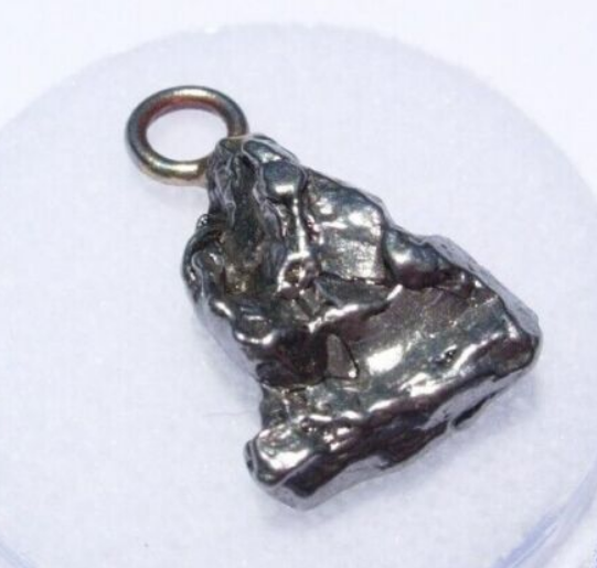Campo del Cielo Necklace Pendant Jewelry Real Iron Meteorite Piece Small