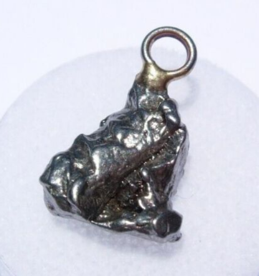 Campo del Cielo Necklace Pendant Jewelry Real Iron Meteorite Piece Small