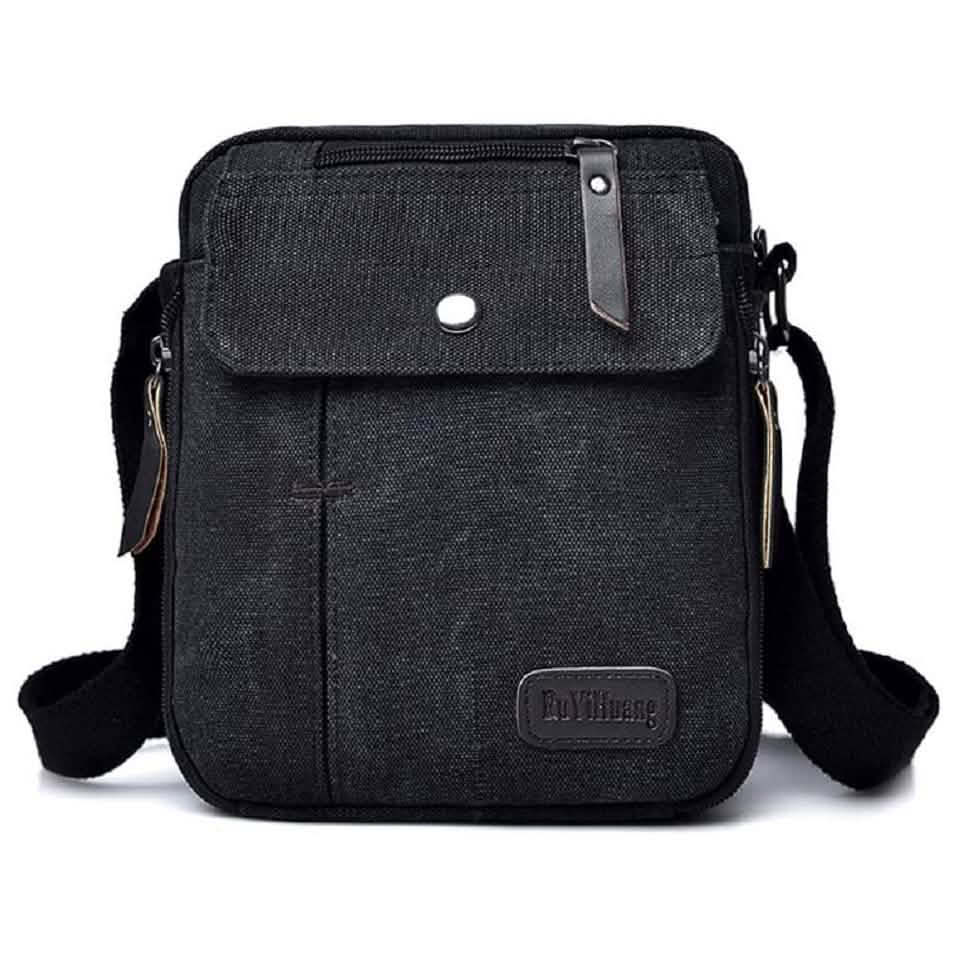 Canvas Travel Wallet Casual Messenger Bag