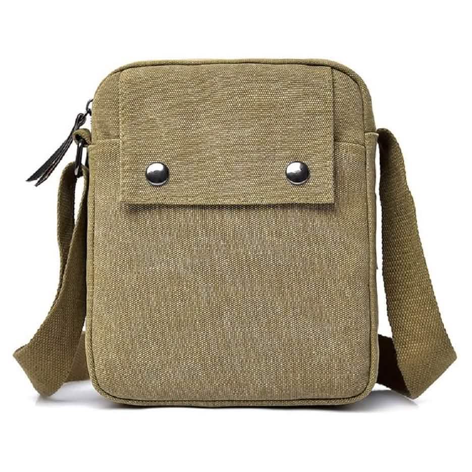 Canvas Travel Wallet Casual Messenger Bag
