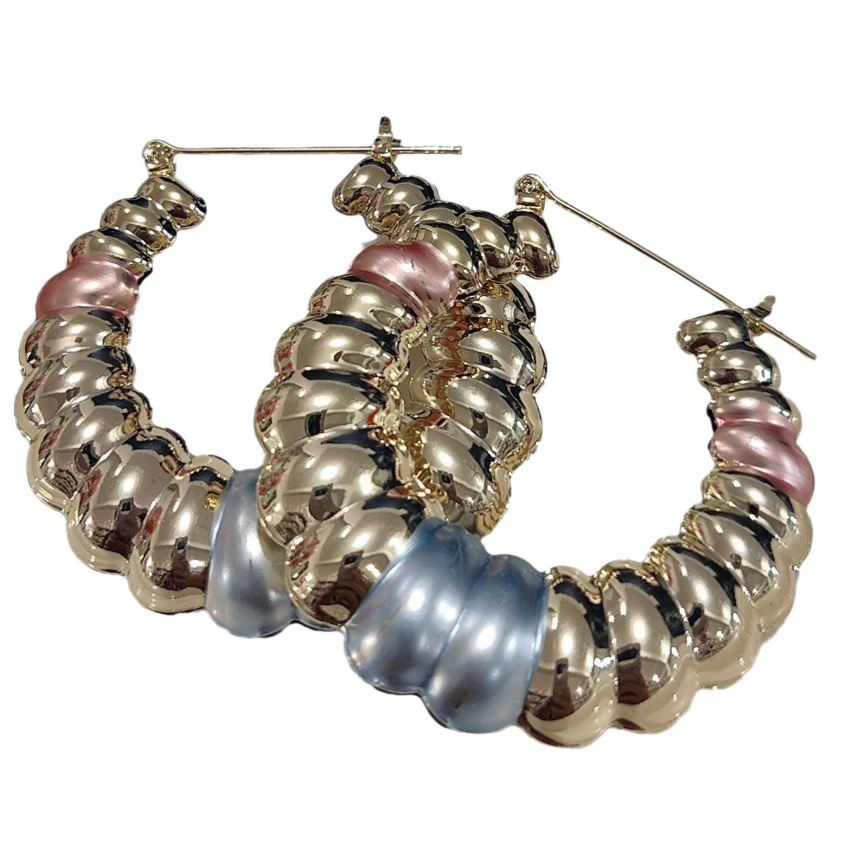 European And American Trendy Womens Copper Earrings