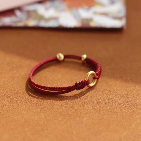 Summer Color Ornament Gallery Original Tossing Beads Finished Red String Handmade Hand Chain