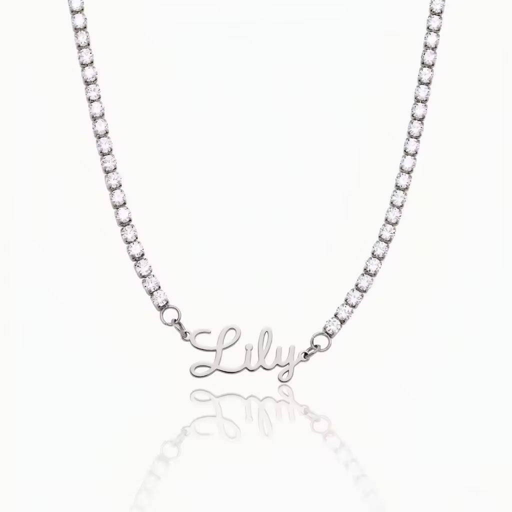 European American And British Letter Necklace