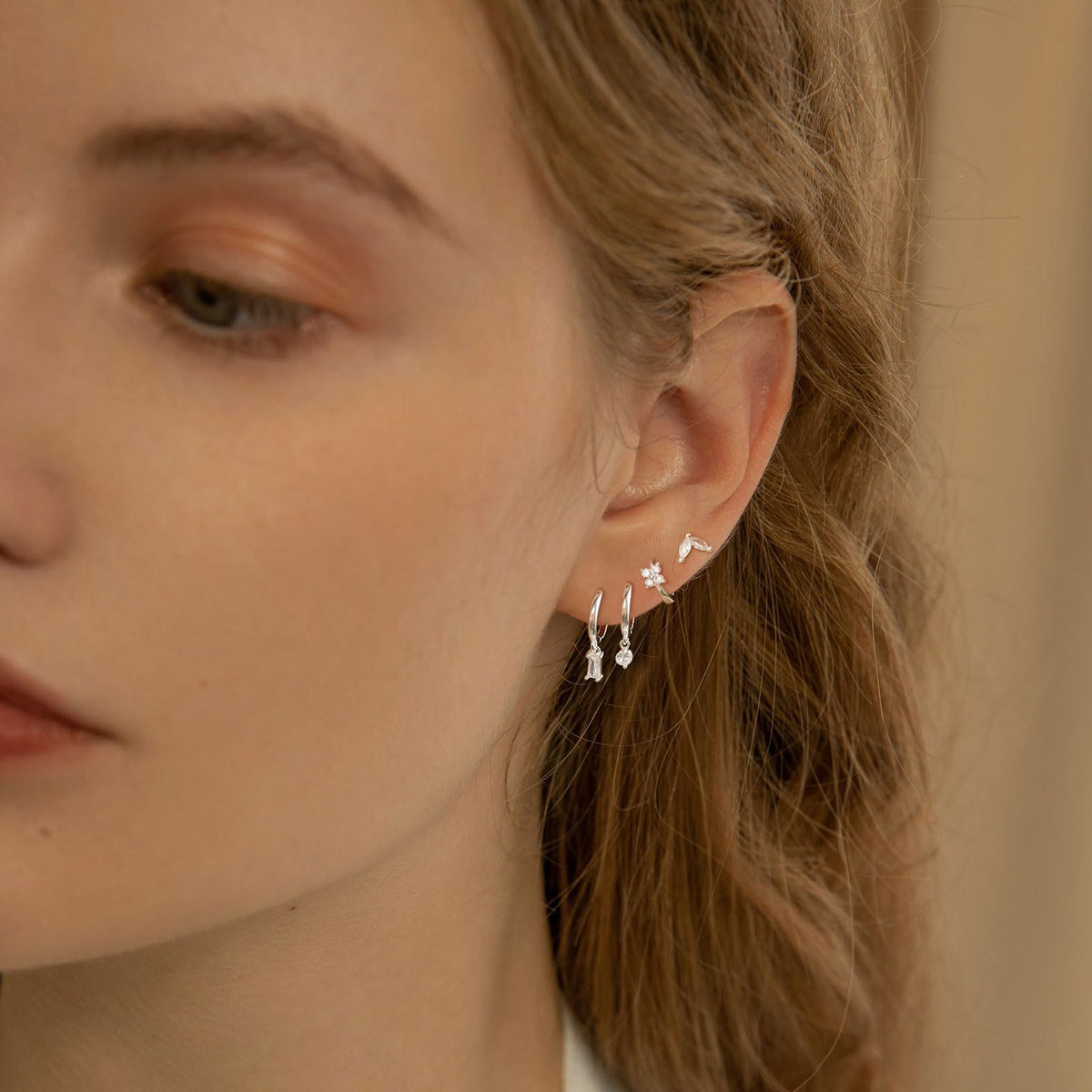 Fashionable Minimalist-style Niche-design Stud Earrings