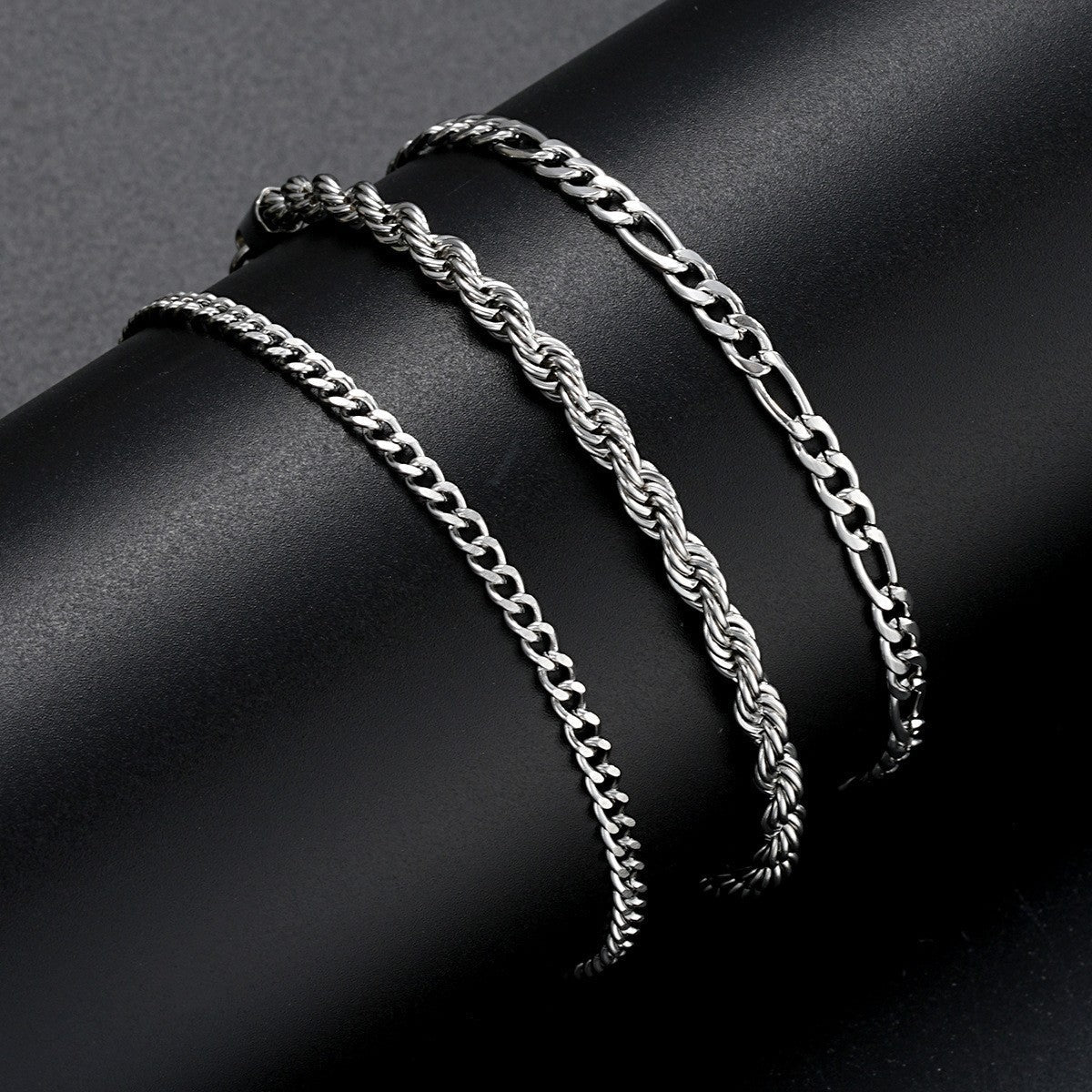 Stainless Steel European And American-style Mens And Womens Bracelet