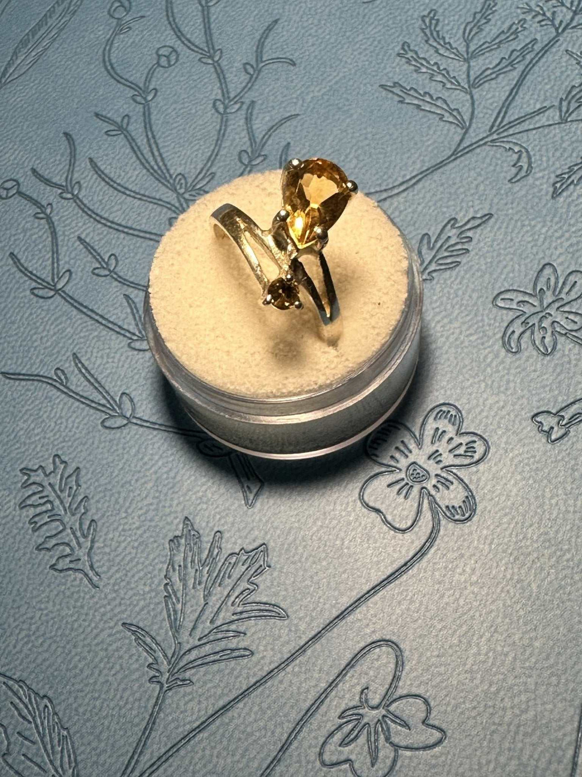 Citrine Ring - Size 6 "Love Explanation"