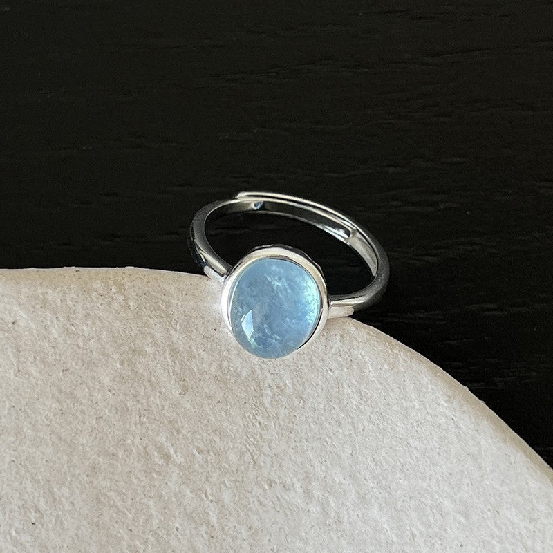 INS Style Irregular 925 Silver Stackable Rings, Non-Fading Minimalist Plain Band For Women, Cute Versatile Finger Jewelry Gift