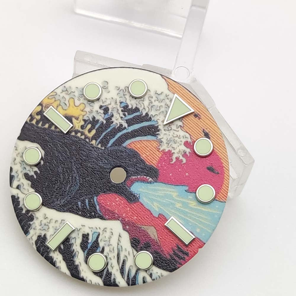 Watch Dial Accessory Japanese Ukiyo-e Style