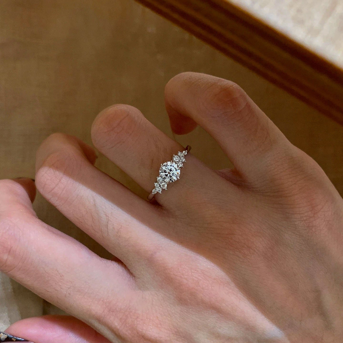 S925 Sterling Silver Berlin Love Letter Zircon Open Ring For Women, Luxury Shiny Zircon, Elegant & Versatile Commute Ring