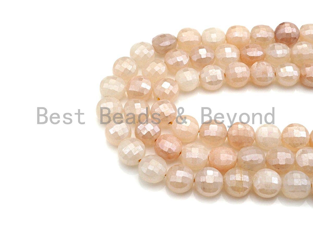 Mystic Plated Natural Aventurine Beads, Checkerboard Cut Aventurine beads, 8mm/10mm Turtle Shell Cut Beads, 15.5" Full strand, Sku#UA28
