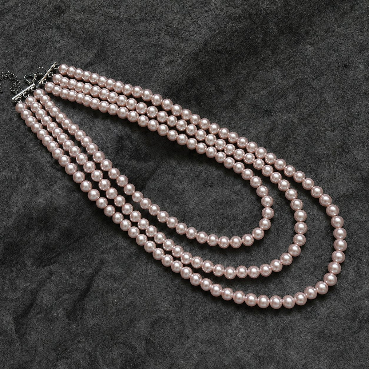 Three Or Four Multi-layer Glass Pearl Necklace Elegant Fashion Sweater Chain Dress Cheongsam Neck Chain Opera Clothing Accessories