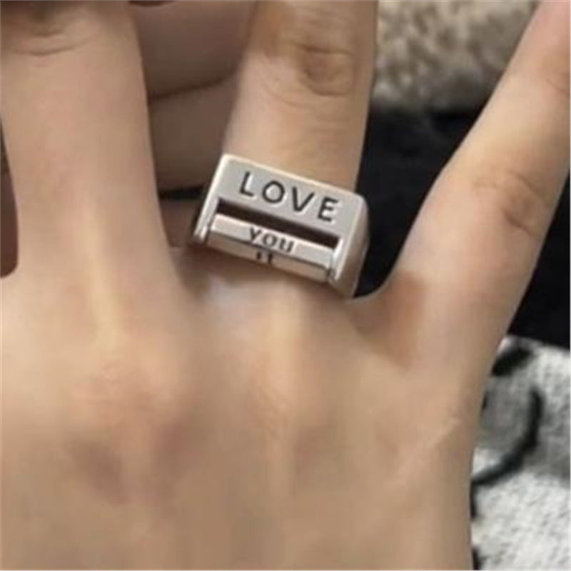 Nti Everything Rotatable Ring, Adjustable Mood Band For Couples
