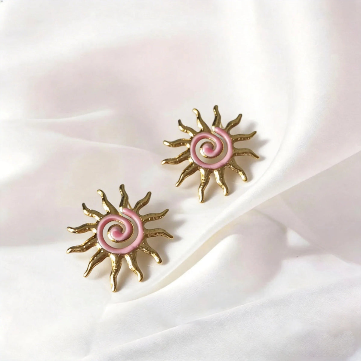 Stainless Steel Oil-dripping Women's Earrings
