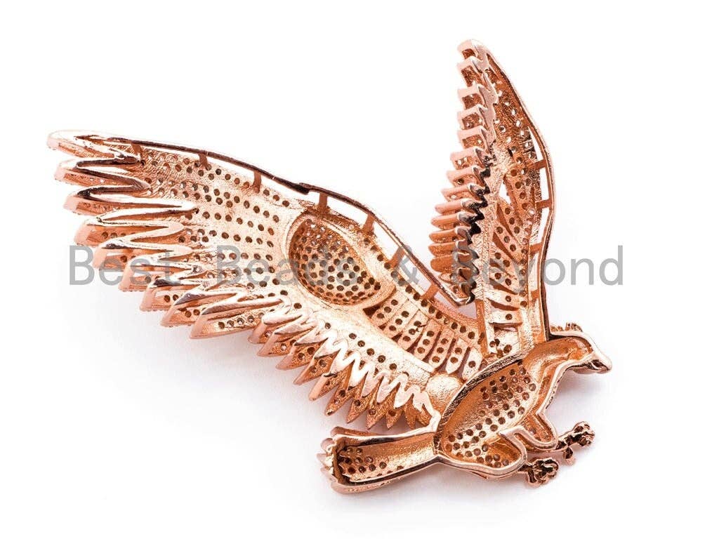 CZ Micro Pave Eagle Pendant, sku#L232