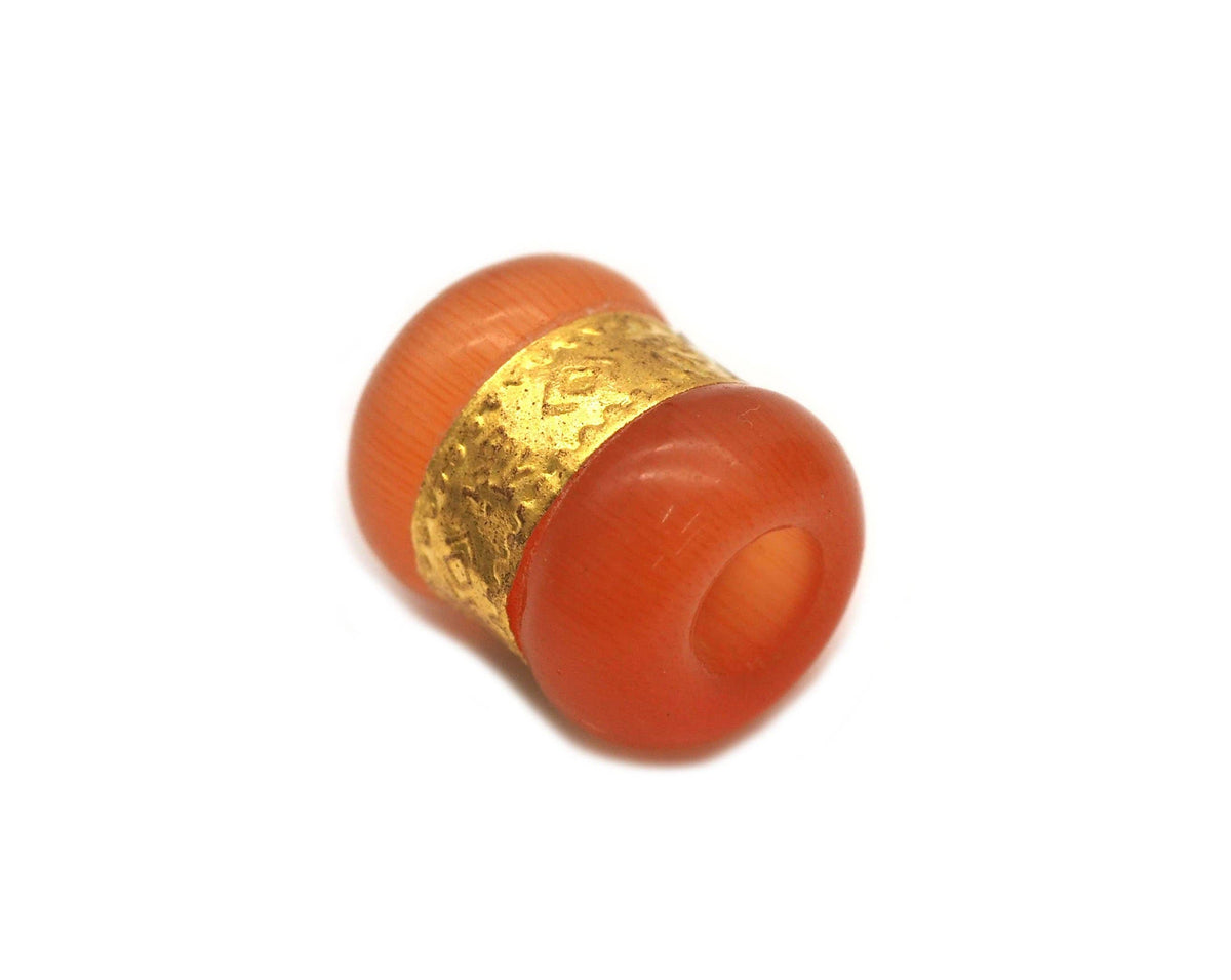 Cat's Eye Large Hole Spacer Beads, Sku#LX22c