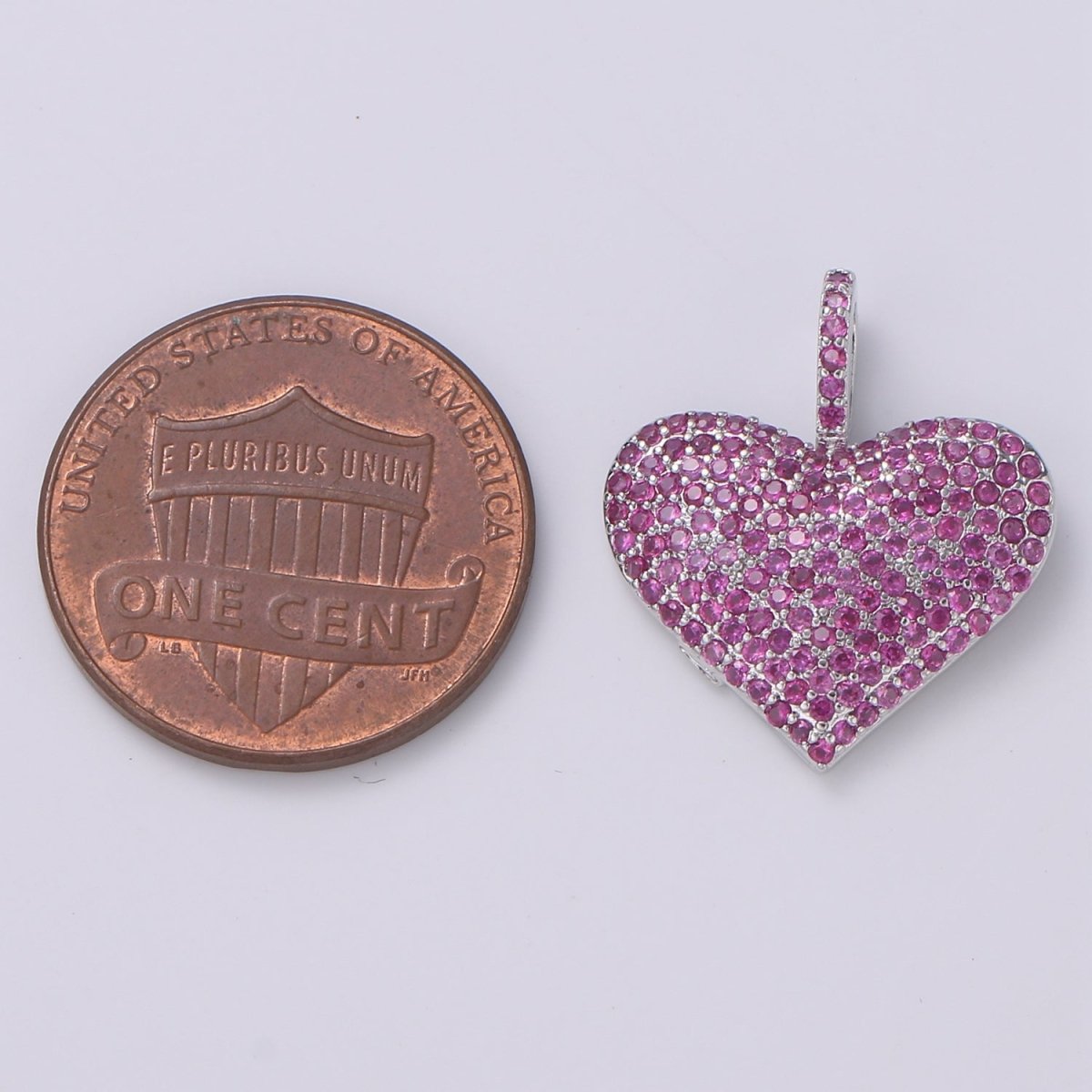 Dainty Gold Filled Heart Charms H-462 H-486 H-488