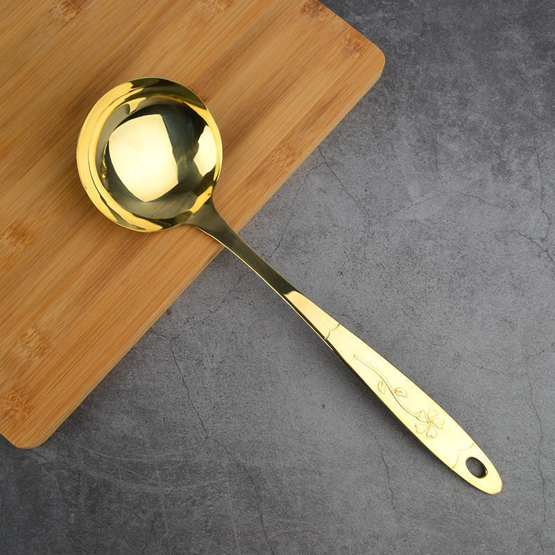 Copper Spoon Kitchen Utensils Set Copper Spatula Copper Soup Spoon Copper Colander Copper Frying Spatula Full Set
