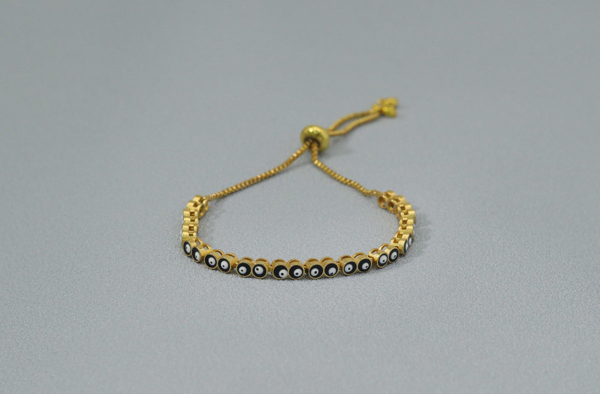 New Evil Eye Sliding bracelets, B151