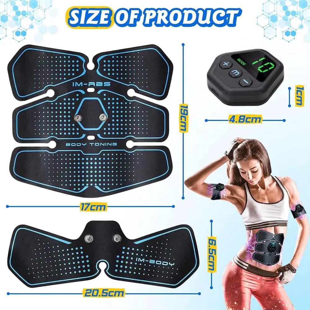 Display Abdominal Patch Fitness Apparatus Home Muscle Fitness